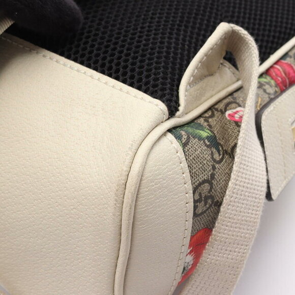 Gucci Ophidia GG Supreme Sherry Backpack Beige White Multicolor - Picture 8 of 10